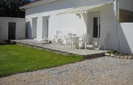 Terrasse extérieure côté Sud Gîte n°20906 Rivière-Saas-et-Gourby - Landes - Terrasse extérieure côté Sud