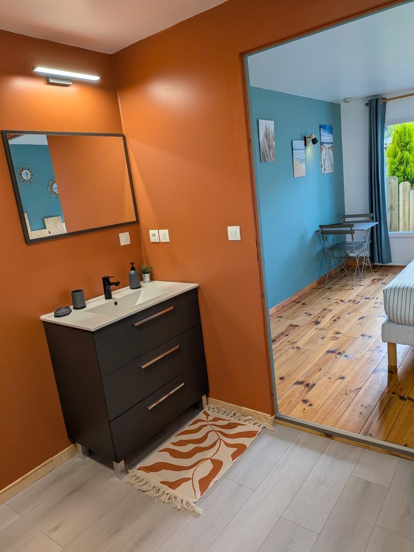 Salle d'eau de la chambre baïne photo 5