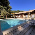La bergerie des Landes avec sa piscine chauffée. La bergerie des Landes avec sa piscine chauffée.