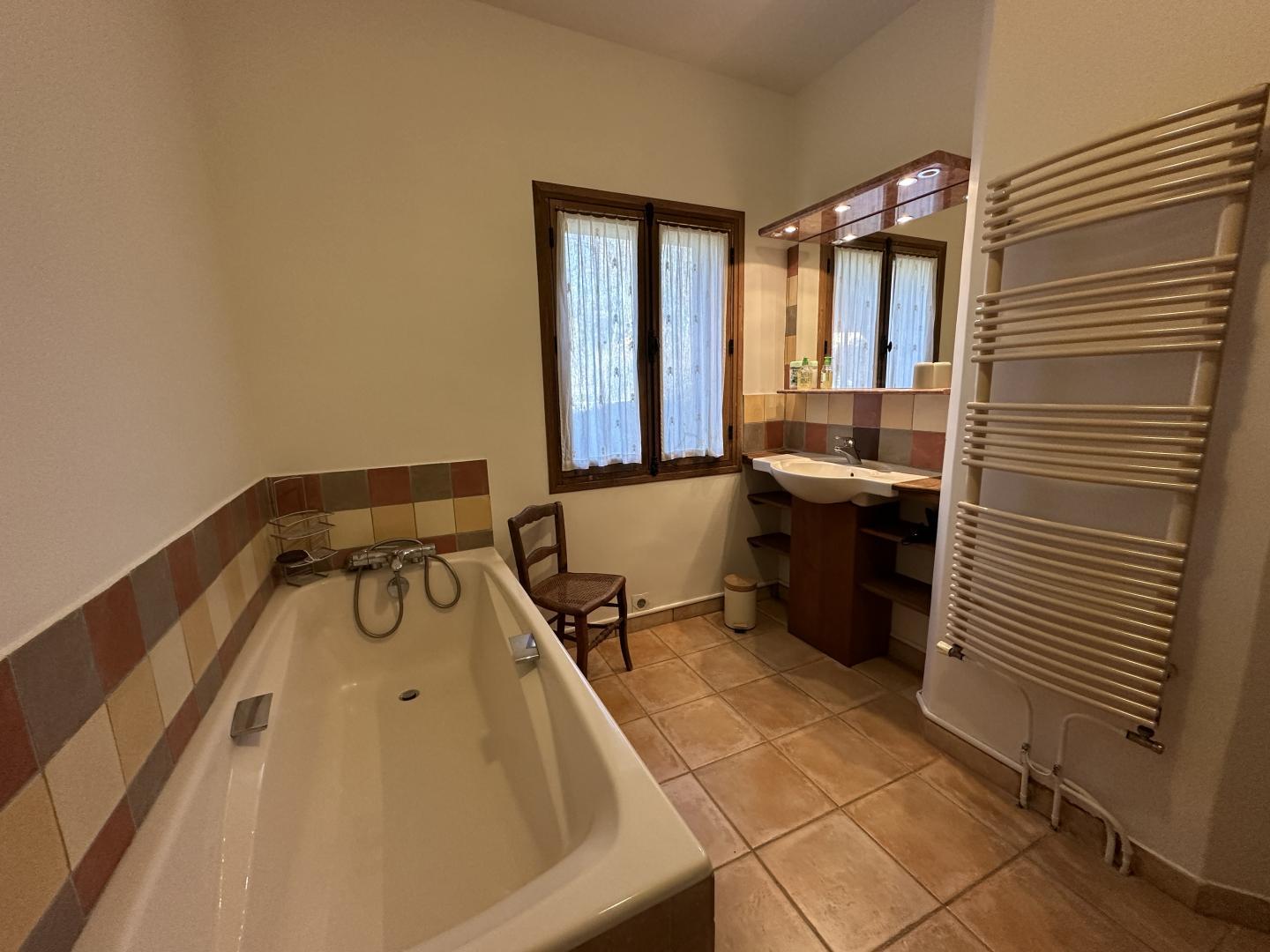 Salle de bain de la chambre Tilleul photo 7